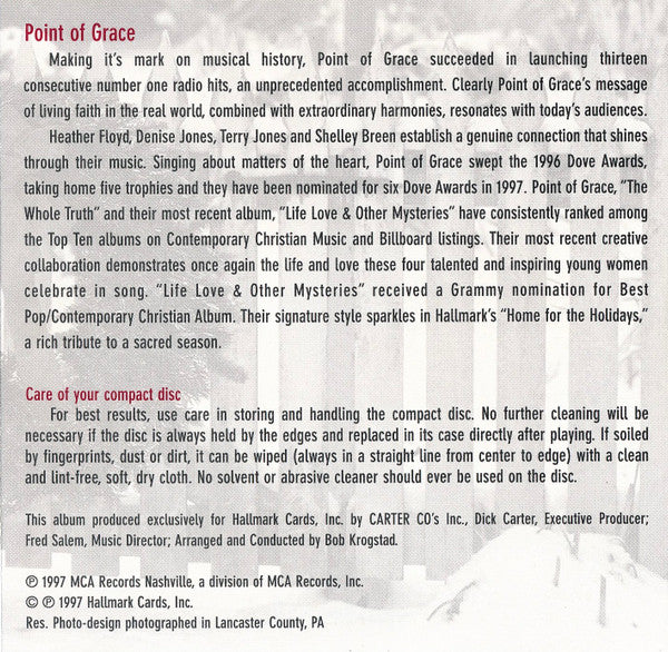 Trisha Yearwood Featuring Point Of Grace And The London Symphony Orchestra : Home For The Holidays (CD, Album)