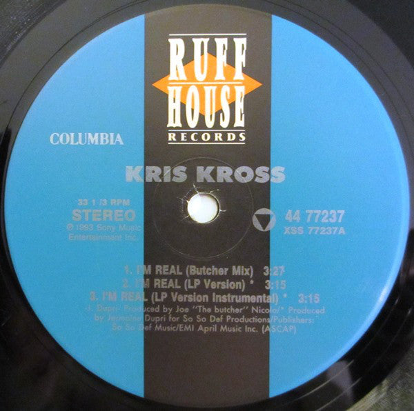 Kris Kross : I'm Real (12", Single)