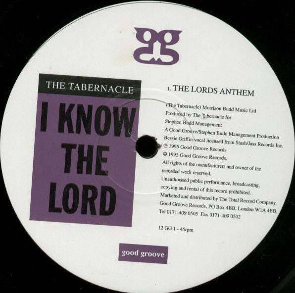 The Tabernacle : I Know The Lord (12")