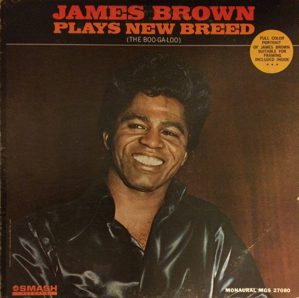 James Brown : Plays New Breed (The Boo-Ga-Loo) (LP, Album, Mono)