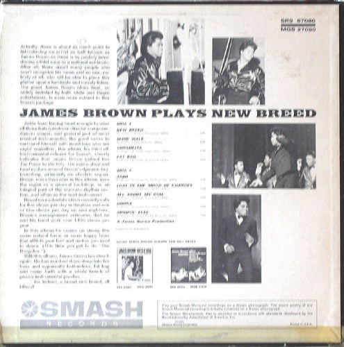 James Brown : Plays New Breed (The Boo-Ga-Loo) (LP, Album, Mono)