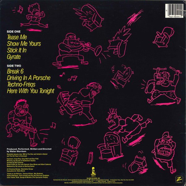 Junie Morrison : Evacuate Your Seats (LP, Album, All)