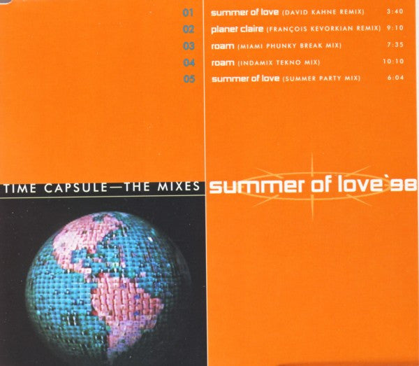 The B-52's : Summer Of Love '98 (Time Capsule - The Mixes) (CD, Maxi)