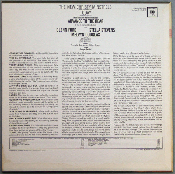 The New Christy Minstrels Under The Direction Of Randy Sparks : Today (LP, Mono, Pit)