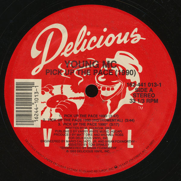 Young MC : Pick Up The Pace (1990) (12")