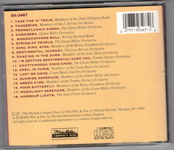 Various : The Big Band Era - 18 Greatest Hits: The Passing Of An Era (CD, Comp, RE)