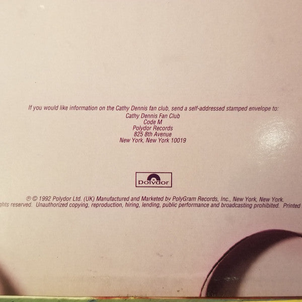 Cathy Dennis : You Lied To Me (12", Maxi)