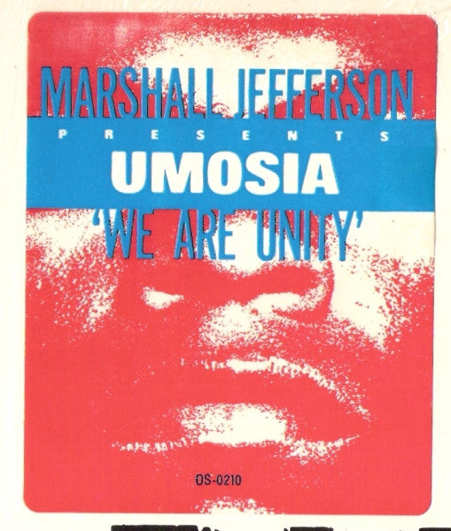 Marshall Jefferson Presents Umosia : We Are Unity (12")