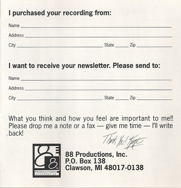 Kurt Kunzat : First Impression (CD, Album)