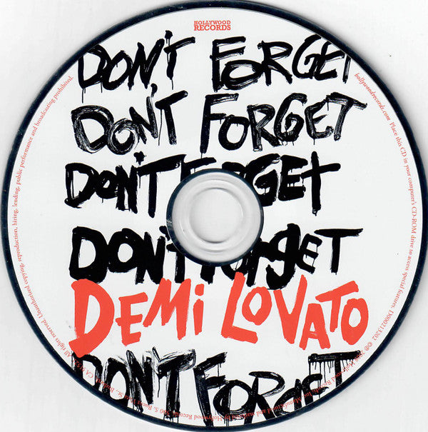 Demi Lovato : Don't Forget (CD, Album)