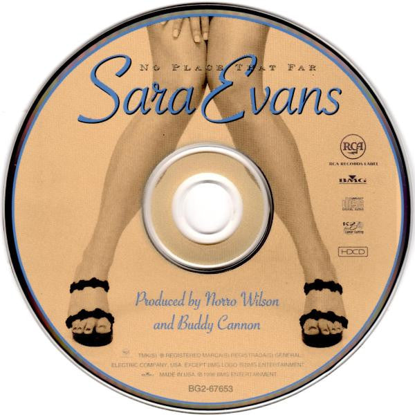 Sara Evans : No Place That Far (HDCD, Album, Club)