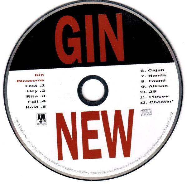 Gin Blossoms : New Miserable Experience (CD, Album, RE)