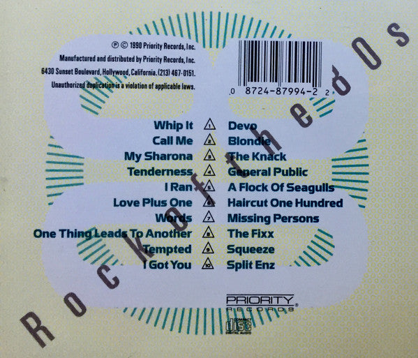 Various : Rock Of The '80s (CD, Comp)