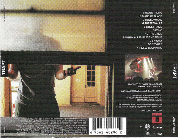 Trapt : Trapt (CD, Album, Enh, RP, Cin)