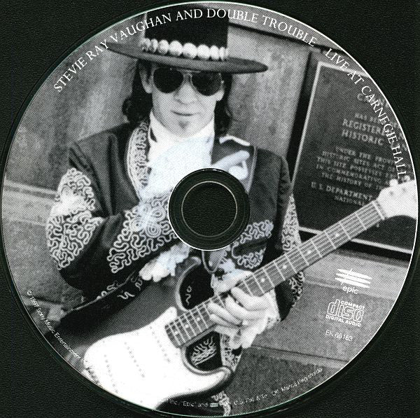 Stevie Ray Vaughan & Double Trouble : Live At Carnegie Hall (CD, Album)