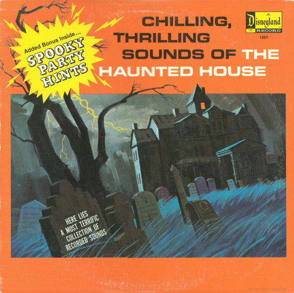 No Artist : Chilling, Thrilling Sounds Of The Haunted House (LP, Album)