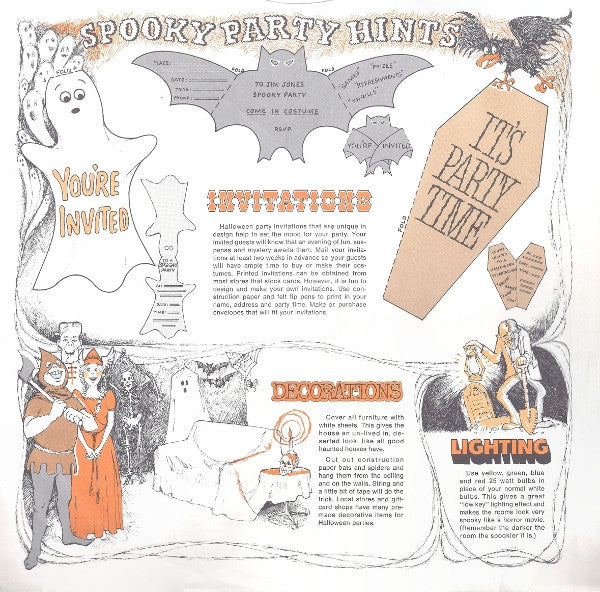 No Artist : Chilling, Thrilling Sounds Of The Haunted House (LP, Album)