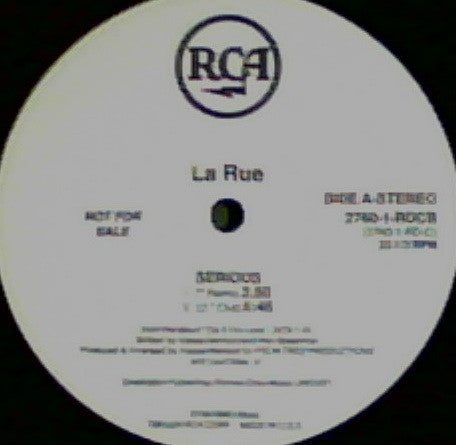 La Rue (5) : Serious (12", Promo)