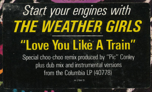 The Weather Girls : Love You Like A Train (12")
