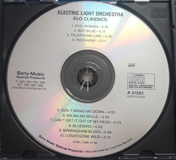 Electric Light Orchestra : ELO Classics (CD, Comp)