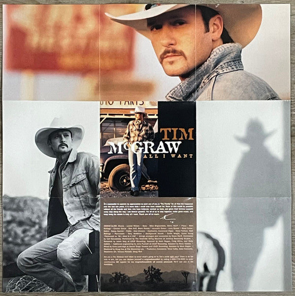 Tim McGraw : All I Want (CD, Album)