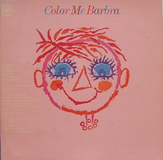 Barbra Streisand : Color Me Barbra (LP, Album, Mono, San)