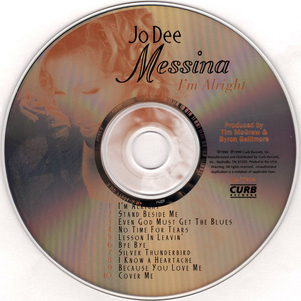 Jo Dee Messina : I'm Alright (CD, Album)