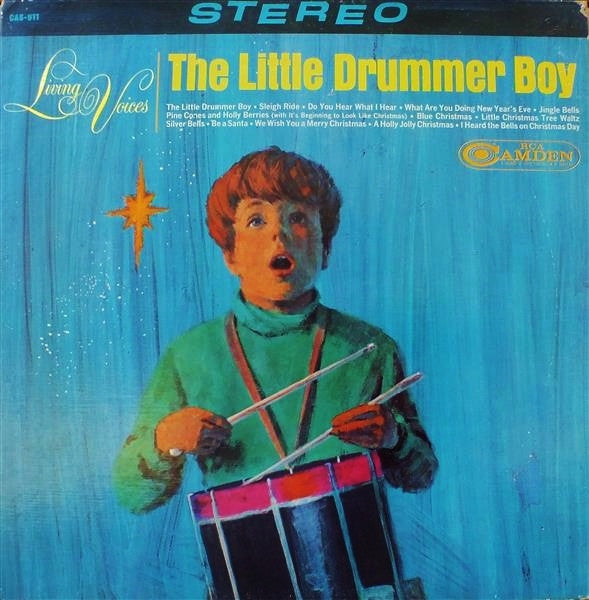 Living Voices : The Little Drummer Boy (LP, Album, RE, Ind)