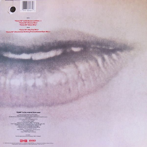 David Bowie : Fame 90 (12", Single)