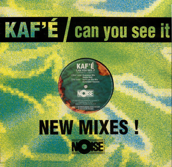 Kaf'e : Can You See It (New Mixes!) (12")