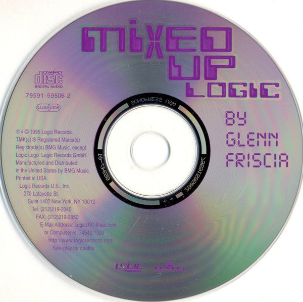 Glenn Friscia : Mixed Up Logic (CD, Comp, Mixed)