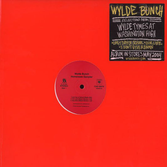Wylde Bunch : Homeroom Sampler (12", Smplr)