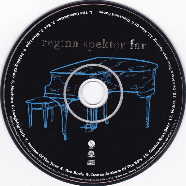 Regina Spektor : Far (CD, Album)