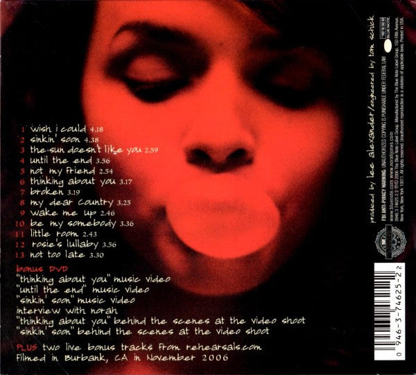 Norah Jones : Not Too Late (CD, Album + DVD + Dlx)