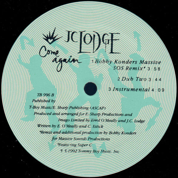 JC Lodge : Come Again (12")
