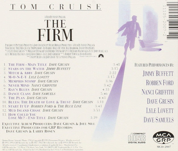 Dave Grusin : The Firm (Original Motion Picture Soundtrack) (CD, Album)