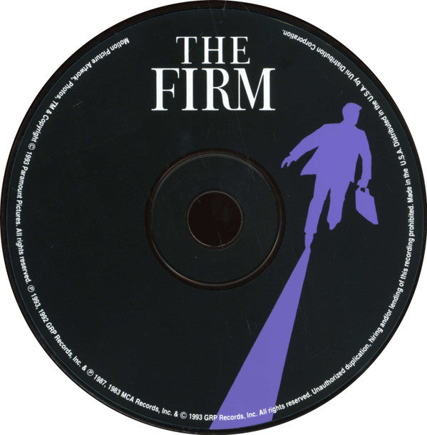 Dave Grusin : The Firm (Original Motion Picture Soundtrack) (CD, Album)