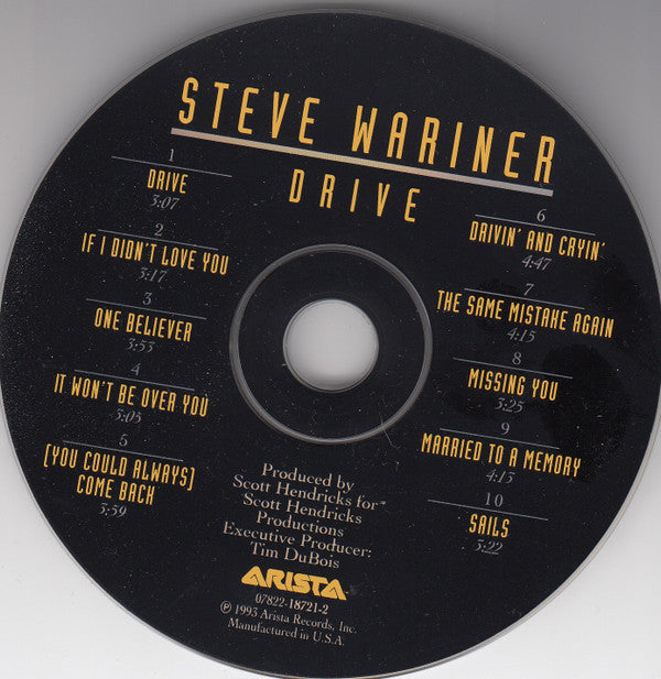 Steve Wariner : Drive (CD, Album)