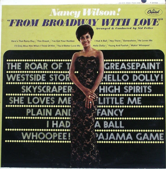 Nancy Wilson : From Broadway With Love (LP, Mono)