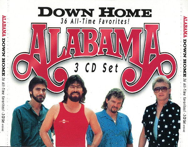 Alabama : Down Home - 36 All-Time Favorites! (3xCD, Comp)