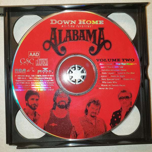 Alabama : Down Home - 36 All-Time Favorites! (3xCD, Comp)