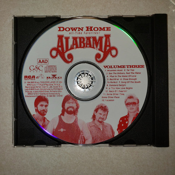 Alabama : Down Home - 36 All-Time Favorites! (3xCD, Comp)