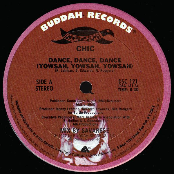 Chic : Dance, Dance, Dance (Yowsah, Yowsah, Yowsah) (12")