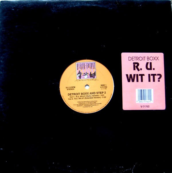 Detroit Boxx & Step 2 : R.U. Wit It? (12")