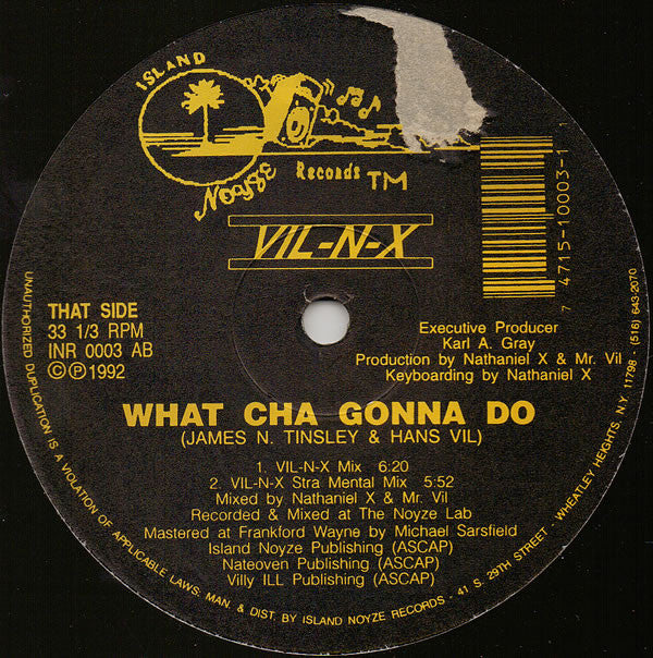 Vil-N-X : What Cha Gonna Do (12")