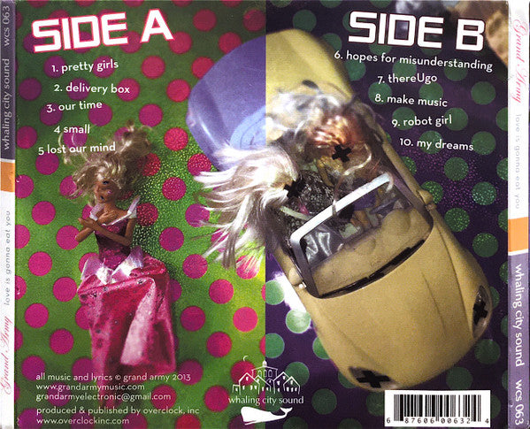 Grand Army : Love Is Gonna Eat You (CD, Album, Tri)