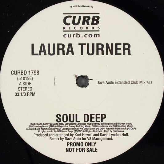 Laura Turner : Soul Deep (2x12", Promo)