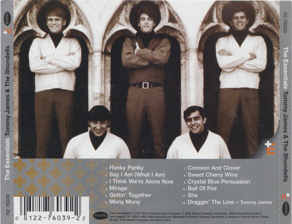 Tommy James & The Shondells : The Essentials (CD, Comp, RM, RP)