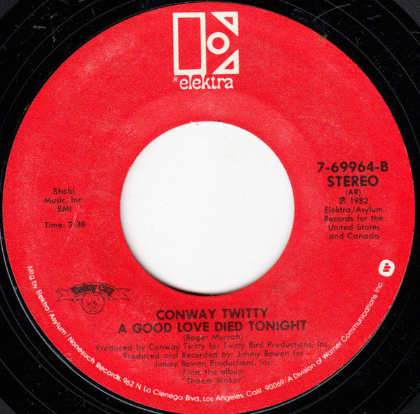Conway Twitty : We Did But Now You Don't (7", Single, AR)