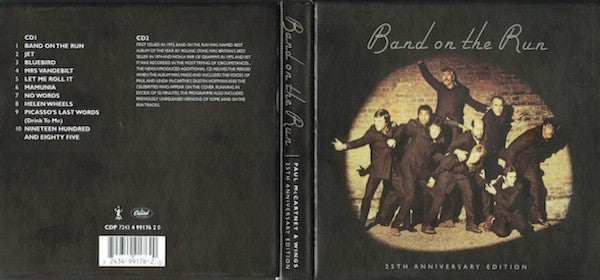 Wings (2) : Band On The Run (Box, Ltd, 25t + CD, Album, RM + CD)